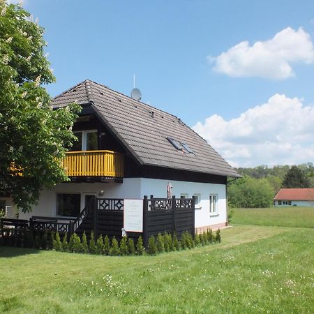 Ferienhaus Moni Mit 2 Separaten Wohnungen Am Silbersee Frielendorf Esterno foto