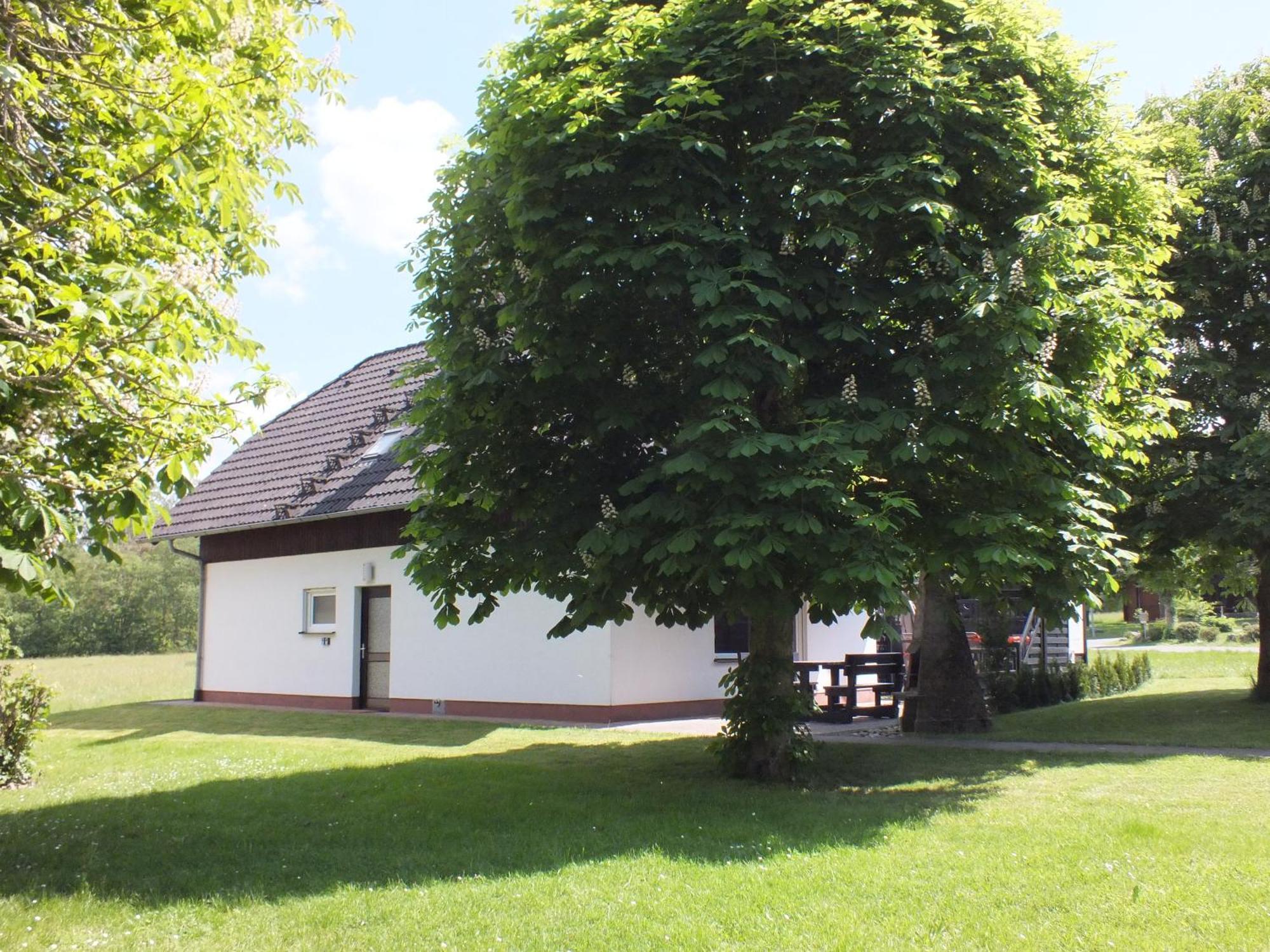 Ferienhaus Moni Mit 2 Separaten Wohnungen Am Silbersee Frielendorf Esterno foto
