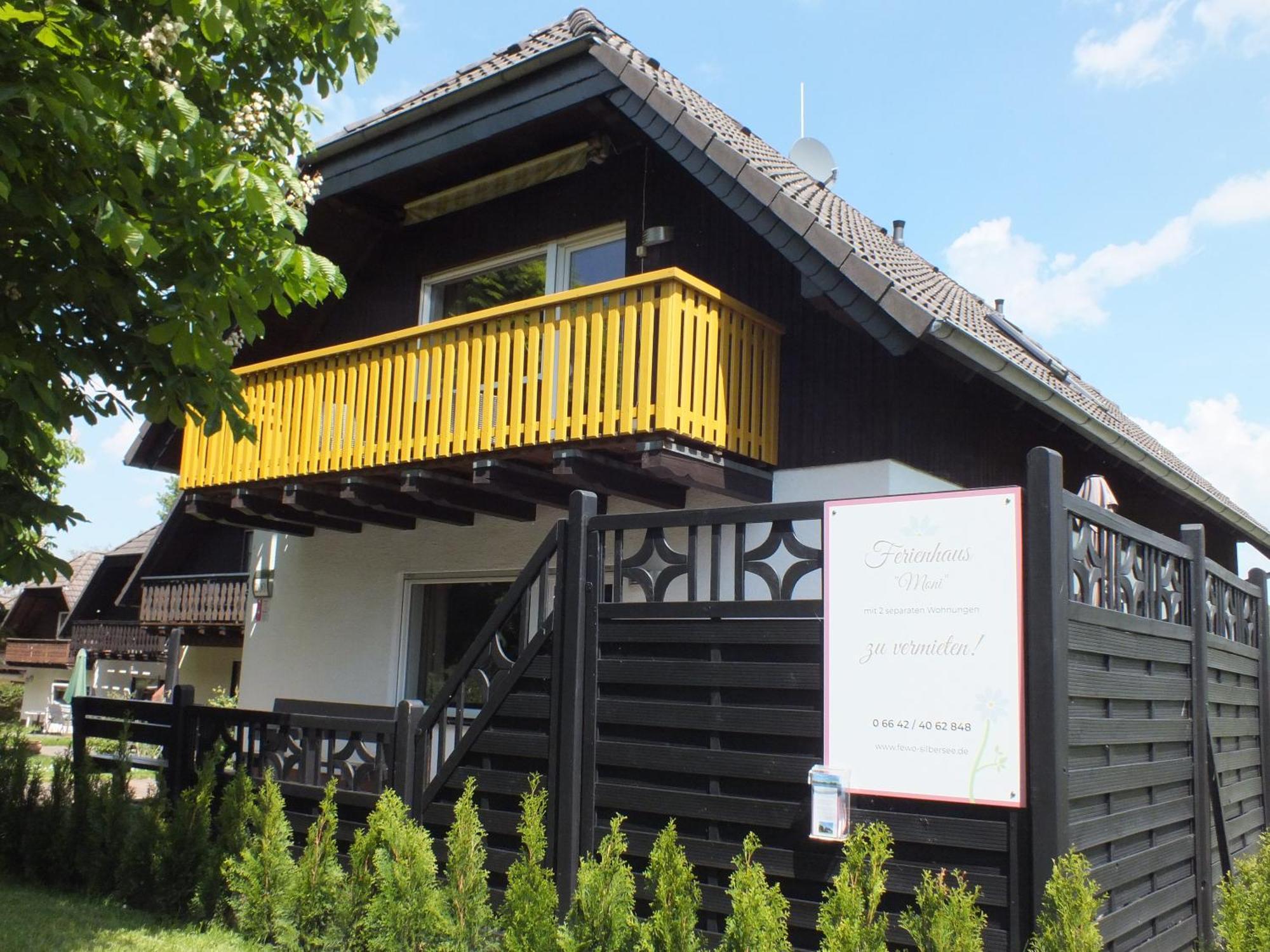 Ferienhaus Moni Mit 2 Separaten Wohnungen Am Silbersee Frielendorf Esterno foto