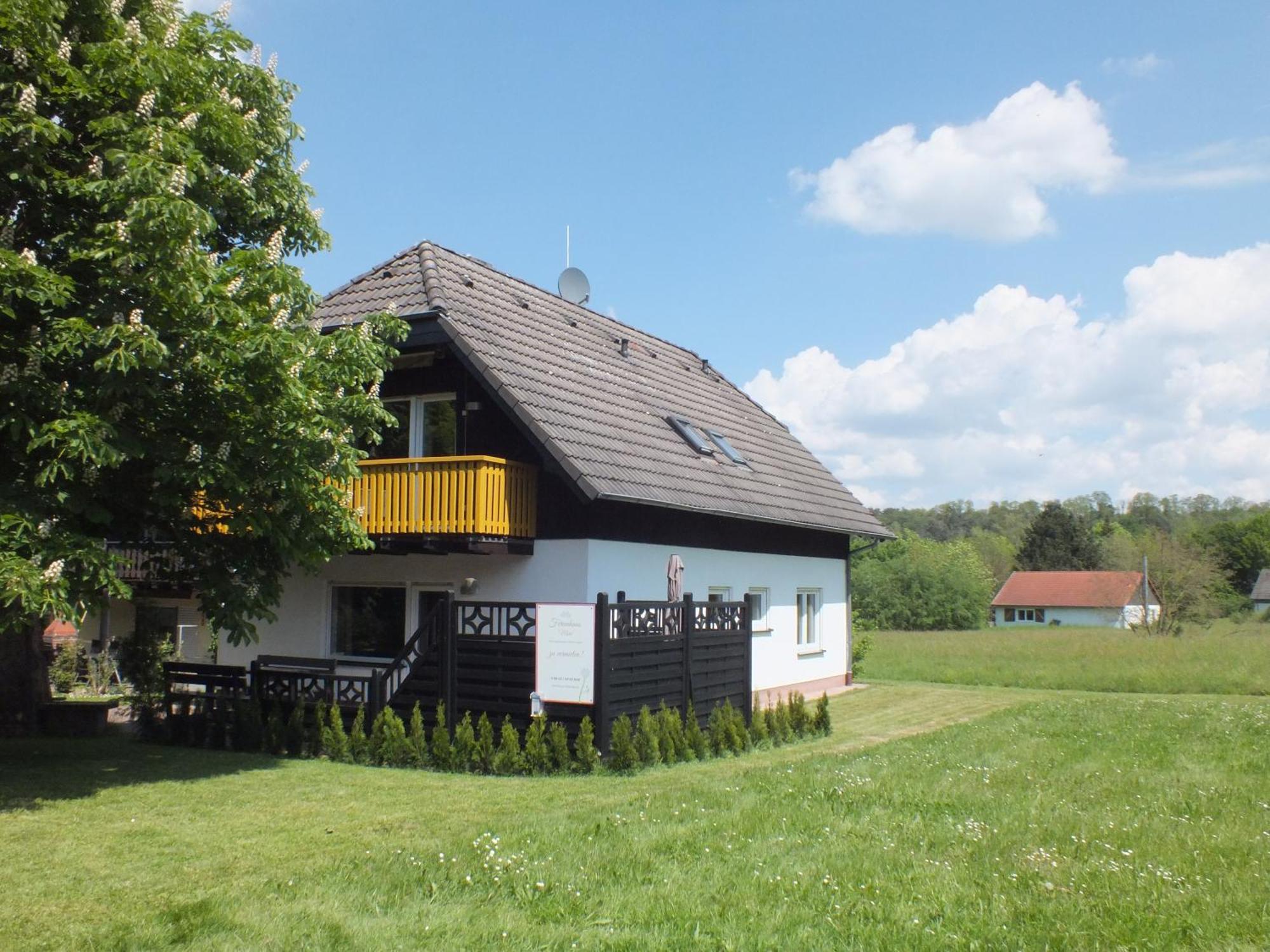 Ferienhaus Moni Mit 2 Separaten Wohnungen Am Silbersee Frielendorf Esterno foto
